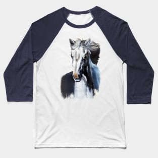 Horse Ghost from the Dark Baseball T-Shirt